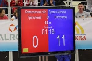 Чемпионат России по вольной борьбе среди женщин в Кемерове